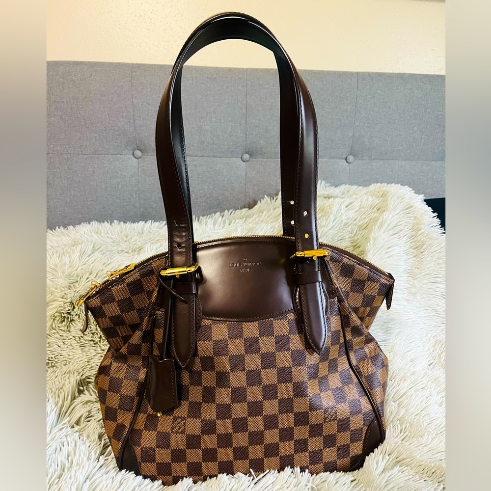 Authentic Louis Vuitton Damier Ebene Verona Like New - Picture 3 of 16